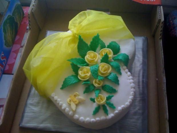 srdce, torta, Torty na cirkevné sviatky, macaz, 1