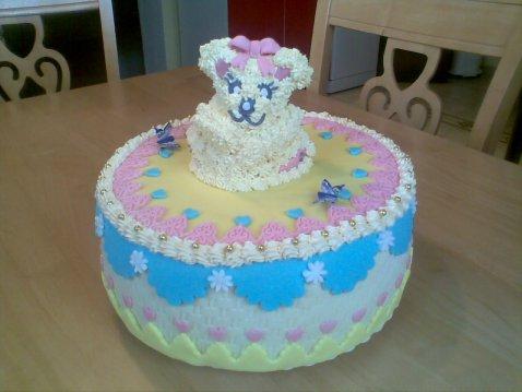 torta s medvedíkom, torta, Ostané torty pre deti, Janka.S, 1