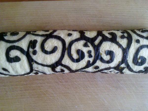 Maľovaná roláda, torta, Zákusky, Monči, 1