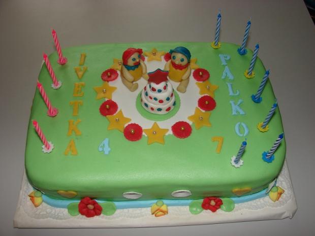  Ivetke a  Palkovi, torta, Narodeninové torty, Lydulka78, 1