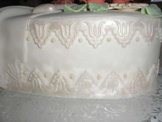 pohľad z boku, torta, Svadobné torty, petra 18, 1