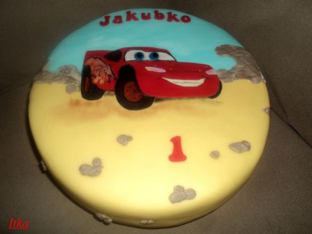Mc Queen, torta, Torty autíčka, vláčiky, Itka, 1