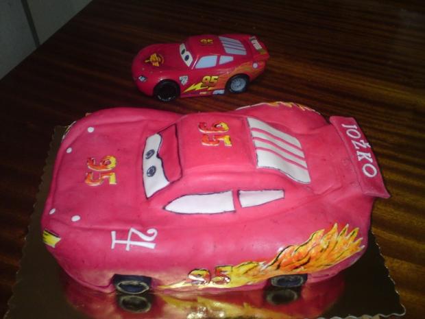 Mcqueen, torta, Torty autíčka, vláčiky, Lýdia Cigániková, 1