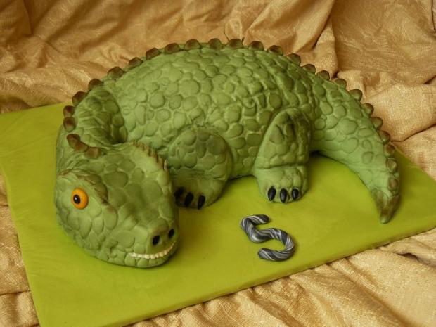 pre malého dinomaniaka, torta, Torty so zvieratkami pre malého dinomaniaka, torta, Torty so zvieratkami, zdenka2007, 1