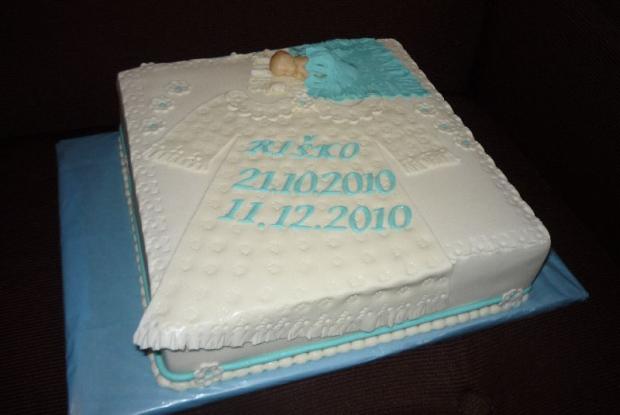krst Riško, torta, Torty na krstiny krst Riško, torta, Torty na krstiny, Primilka, 1