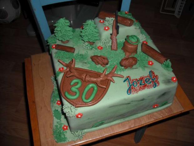 Pre polovníka, torta, Narodeninové torty, ErikaR, 1
