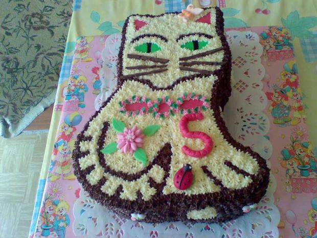 mačička, torta, Torty so zvieratkami, zabacka, 1