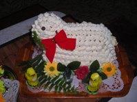 veľkonočný baranček, torta, Veľkonočné torty, beatka22, 1