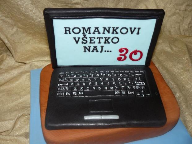 notebook, torta, Netradičné torty notebook, torta, Netradičné torty, zdenka2007, 1