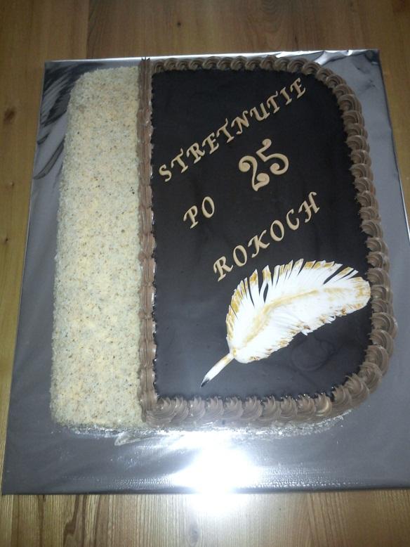 stretnutie po 25 rokoch, torta, Torty - škola, stužková, katuska29, 1