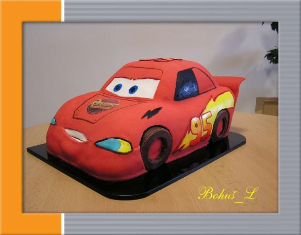 MCQUEEN, torta, Torty autíčka, vláčiky MCQUEEN, torta, Torty autíčka, vláčiky, Bohus_L, 1