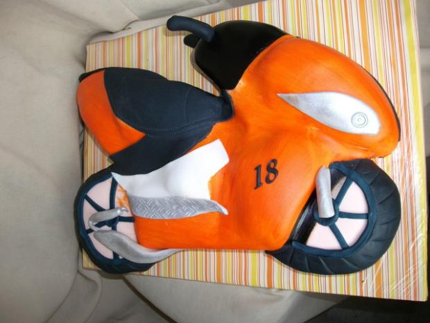 skuter, torta, Torty autíčka, vláčiky skuter, torta, Torty autíčka, vláčiky, Alenik, 1