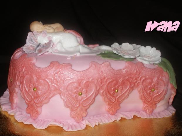 Krstinová tortička, torta, Torty na krstiny Krstinová tortička, torta, Torty na krstiny, Ivana111111, 1