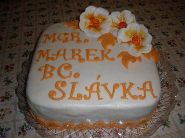 k dvojitým promóciam, torta, Torty - škola, stužková, tara19, 1