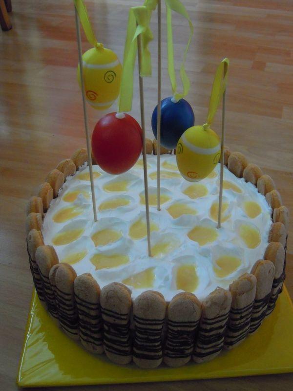 s vaječným koňakom, torta, Veľkonočné torty, lenaig, 1