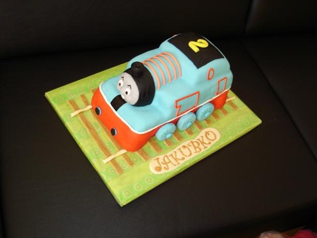 Vláčik Tomáš, torta, Torty autíčka, vláčiky, nadulici, 1