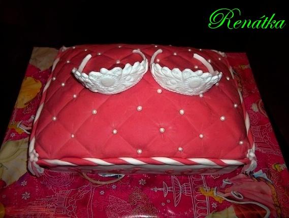 Vankúšik s korunkami, torta, Torty pre dievčatá Vankúšik s korunkami, torta, Torty pre dievčatá, renatka77, 1