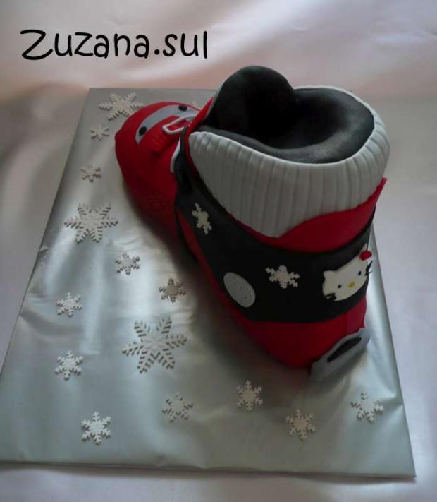 lyžiarka, torta, Narodeninové torty lyžiarka, torta, Narodeninové torty, zuzana.sul, 1