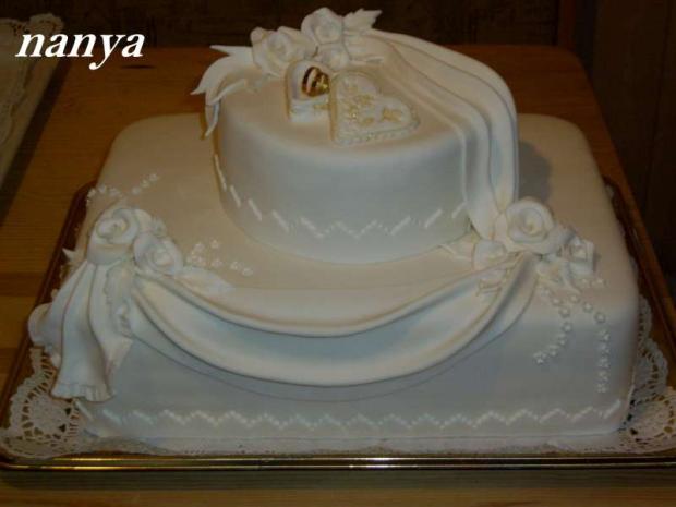 BIELUČKÁ POSCHODOVÁ :-), torta, Svadobné torty BIELUČKÁ POSCHODOVÁ :-), torta, Svadobné torty, nanya, 1