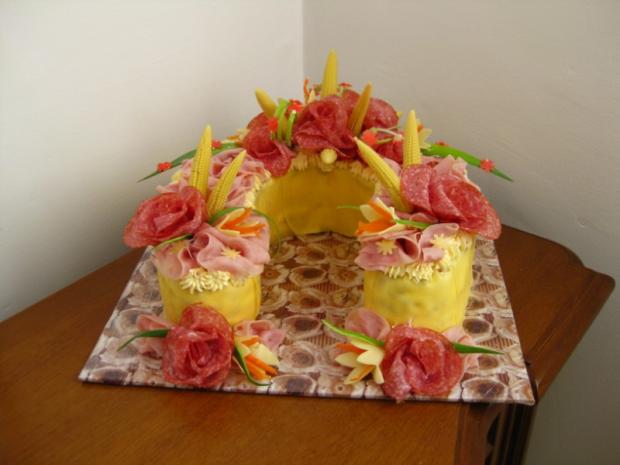 Slaná podkova, torta Slaná podkova, torta, fani, 1
