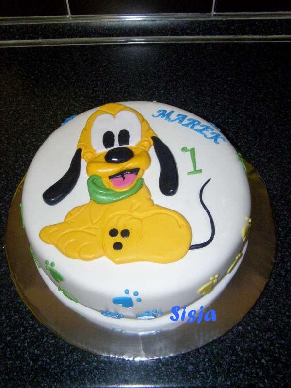 Baby Pluto pre Mareka, torta, Rozprávkové torty Baby Pluto pre Mareka, torta, Rozprávkové torty, Sisja, 1