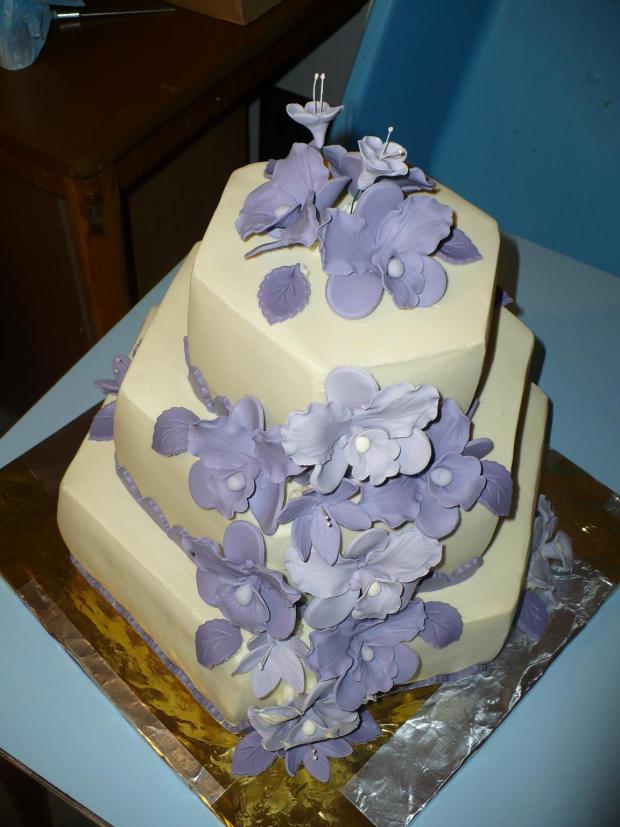 svadobna s orchideami, torta, Svadobné torty svadobna s orchideami, torta, Svadobné torty, matatara, 1