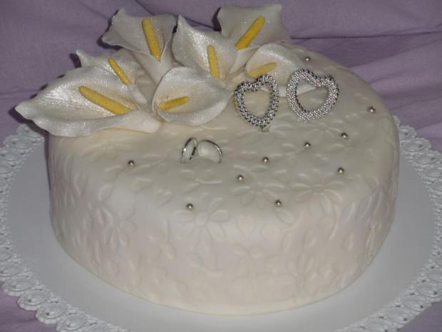 Svadobná kálie, torta, Svadobné torty Svadobná kálie, torta, Svadobné torty, Žanet, 1