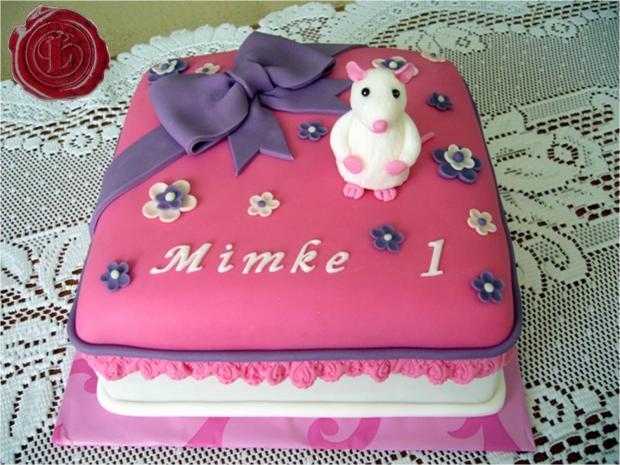 Myšička pre Mimku, torta, Torty so zvieratkami Myšička pre Mimku, torta, Torty so zvieratkami, lenkafab, 1