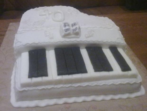 klavír pre fantastickú učiteľku, torta, Narodeninové torty, angelika perdochova1, 1