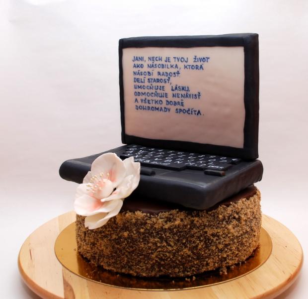 Notebook, torta, Netradičné torty Notebook, torta, Netradičné torty, katarina13, 1