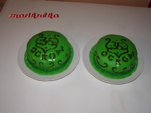 2 male tortičky k narodeninám..., torta, Marikulka, 1