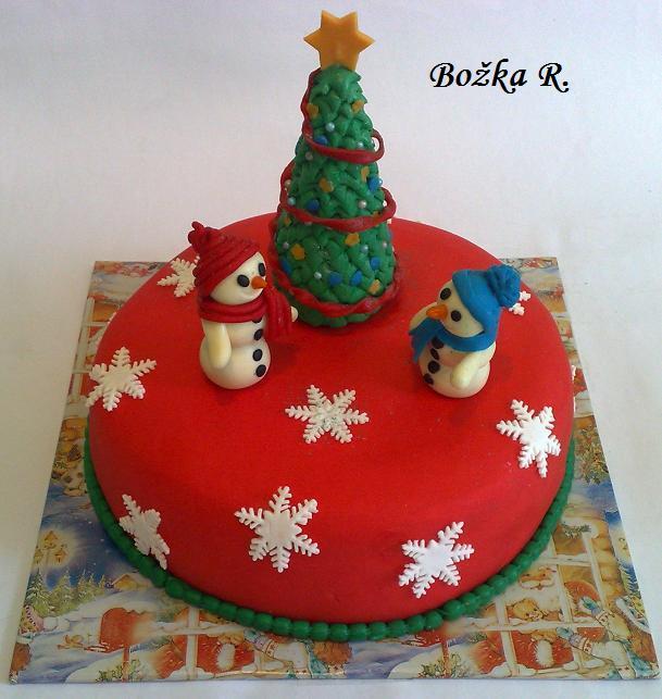 deťom do škôlky, torta, Vianočné torty, Božka R., 1