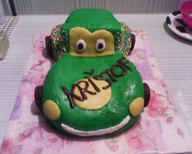 troška nepodarené autíčko, torta, Torty autíčka, vláčiky, adenkah9, 1