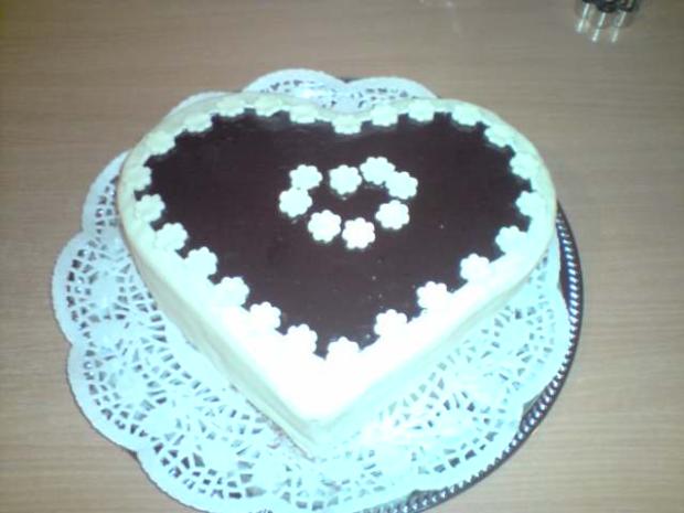 srdce čokoladové, torta, anazuz1299, 1