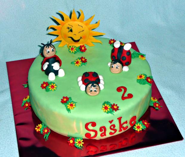 lienky, torta, Torty so zvieratkami lienky, torta, Torty so zvieratkami, ajka7, 1