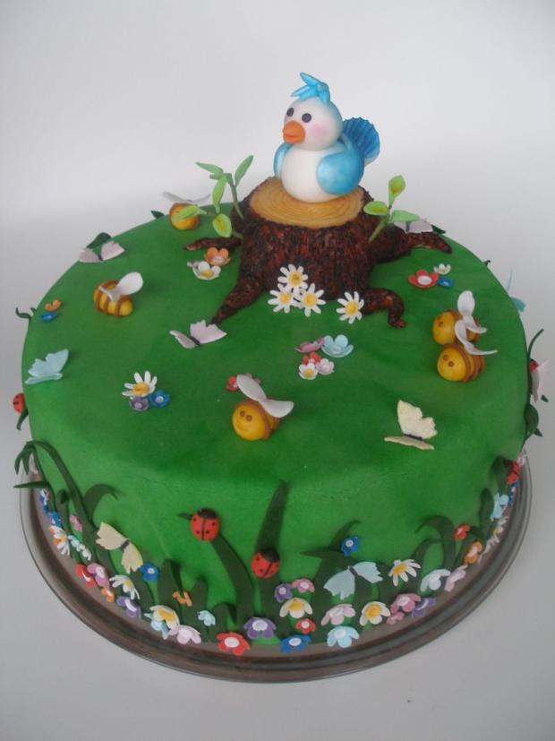 Detská - vtacikova, torta, Torty so zvieratkami Detská - vtacikova, torta, Torty so zvieratkami, KatkaRF, 1