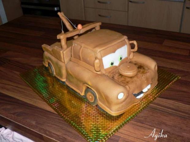 Mater - bourák, torta, Torty autíčka, vláčiky Mater - bourák, torta, Torty autíčka, vláčiky, Agika, 1