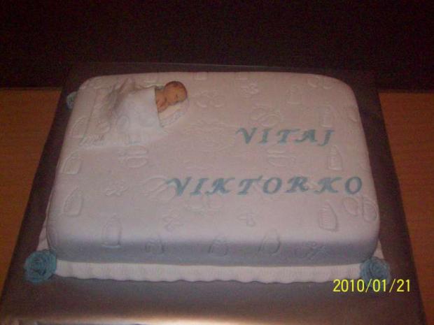 Na krstenie, torta, Torty na krstiny, Zdenci, 1