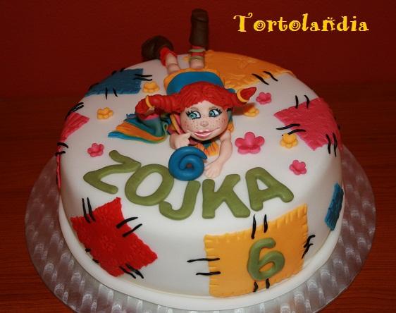 Pipi Dlhá Pančucha, torta, Torty pre dievčatá Pipi Dlhá Pančucha, torta, Torty pre dievčatá, Aderiarleen, 1