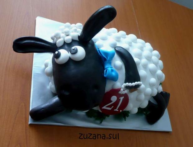 ovečka , torta, Narodeninové torty ovečka , torta, Narodeninové torty, zuzana.sul, 1