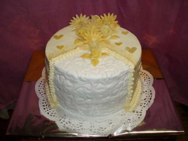 svadobná okrúhla, torta, Svadobné torty svadobná okrúhla, torta, Svadobné torty, anna.r, 1