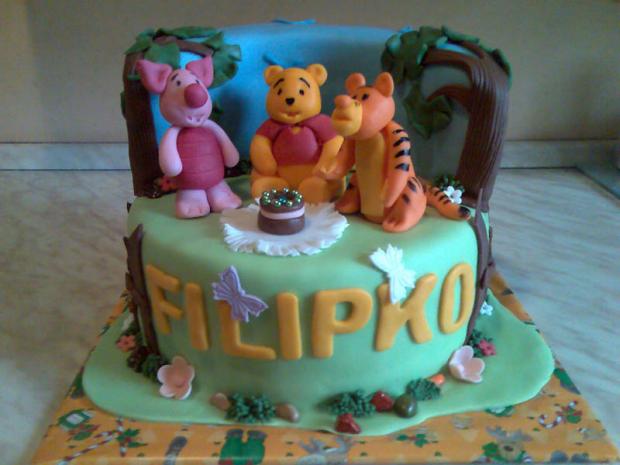Pooh a kamaráti, torta, Rozprávkové torty Pooh a kamaráti, torta, Rozprávkové torty, alioska, 1