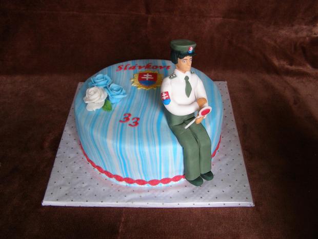 Pre policajta II, torta, Narodeninové torty Pre policajta II, torta, Narodeninové torty, Miruš 77, 1