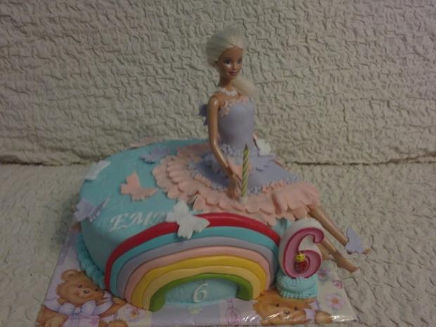 tortička pre Emmku k 6. narodeninám, torta, Torty pre dievčatá, Sisitami, 1