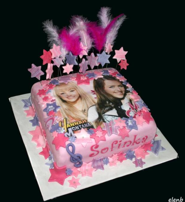 Hannah Montana 3, torta, Torty pre dievčatá, Elen Bielikova, 1