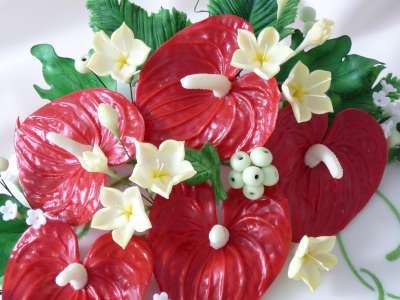 Detail kvetov, torta, Ozdoby na torty Detail kvetov, torta, Ozdoby na torty, Anka Š., 1