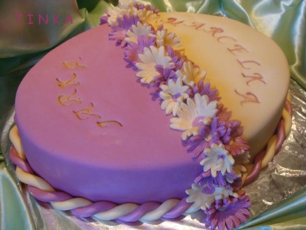 Dvojitá oslava, torta, Narodeninové torty Dvojitá oslava, torta, Narodeninové torty, Tinka, 1