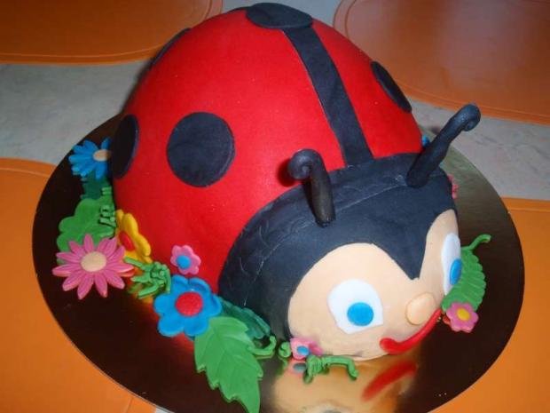 lienka, torta, Torty so zvieratkami, anika_b, 1