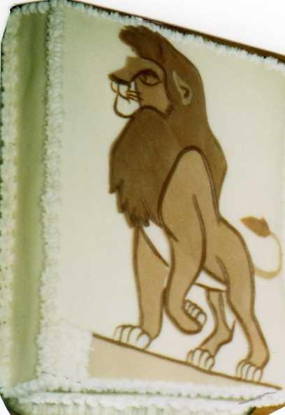 leví kráľ, torta, Rozprávkové torty, anezalb, 1