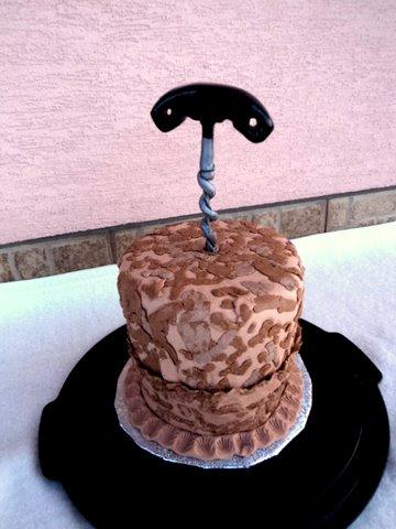 Korková zátka s vývrtkou, torta, Narodeninové torty Korková zátka s vývrtkou, torta, Narodeninové torty, palmar, 1